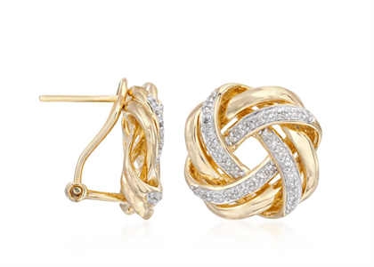 Gold Plated | Clip Earrings